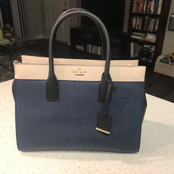 kate spade Handbags - Kate Spade *NWOT* navy beige black shoulder bag